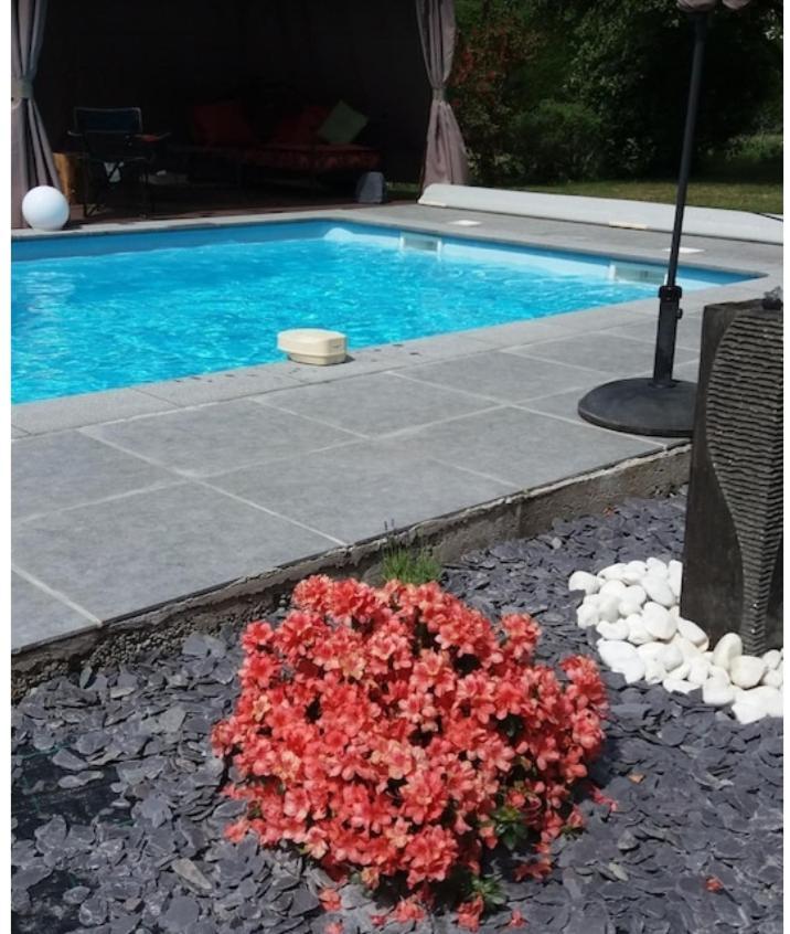 Chambres D Hotes ,Hotel ,Secret D'Une Nuit A Vicq Pres De Onnaing,Avec Piscine Exterior foto