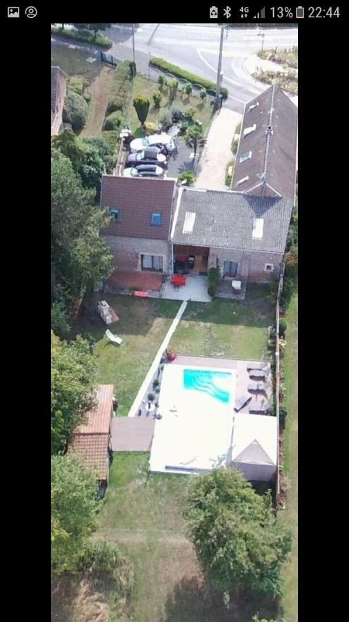 Chambres D Hotes ,Hotel ,Secret D'Une Nuit A Vicq Pres De Onnaing,Avec Piscine Exterior foto